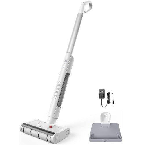 ECOWELL Cordless Electric Mop, All in One Wet Dry Vacuum Cleaner and Mop with Self Cleaning, Water Spray for Hardwood, Tile, Marble Floor Cleaning ECOWELL Cordless Electric Mop, All in One Wet Dry Vacuum Cleaner and Mop with Self Cleaning, Water Spray for Hardwood, Tile, Marble Floor Cleaning